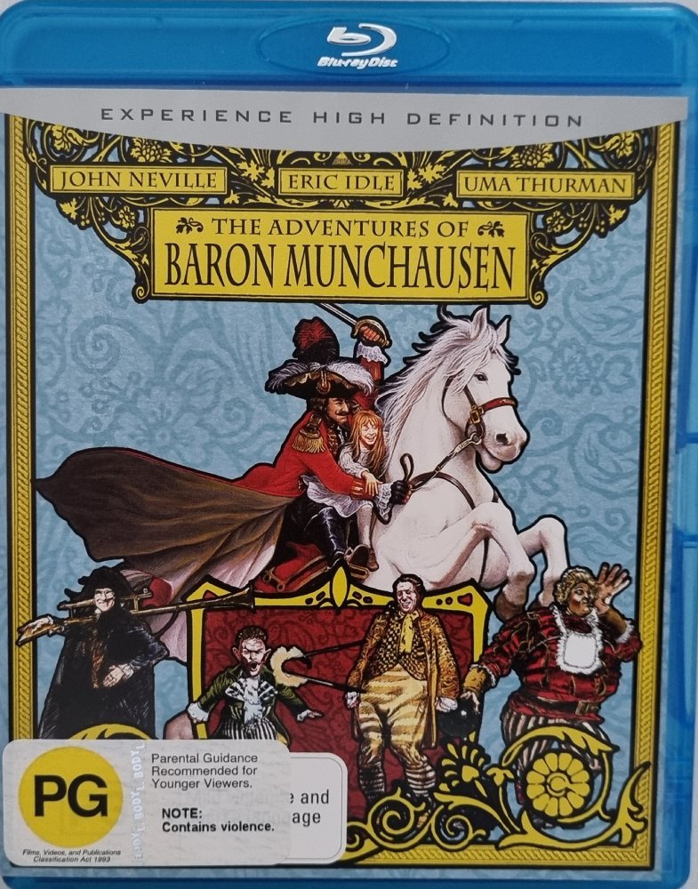 The Adventures of Baron Munchausen - 1988 (Blu Ray) - Vinyl Kitchen