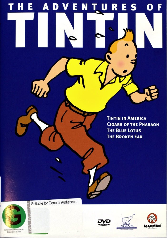 The Adventures Of Tintin 1 - 1991 (DVD) - Vinyl Kitchen