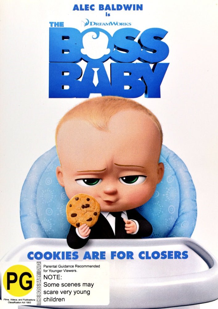 The Boss Baby - 2017 (DVD) - Vinyl Kitchen