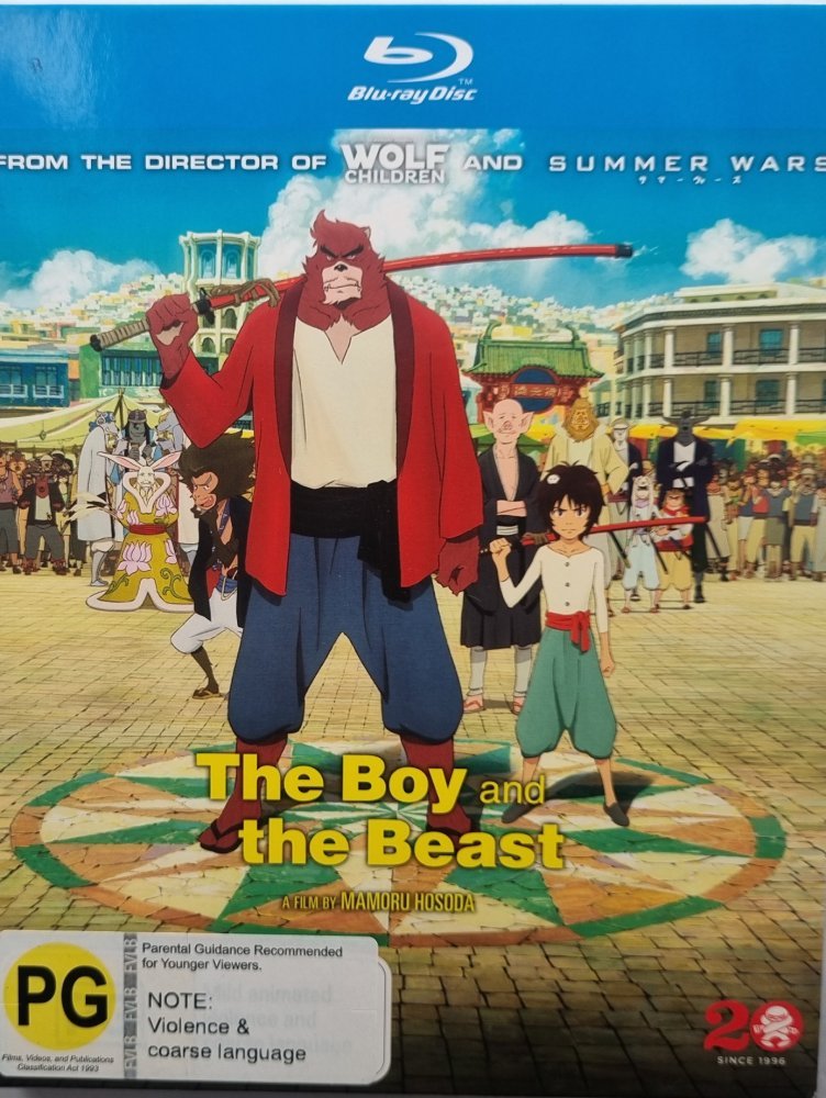 The Boy and the Beast - 2015 (Blu Ray) - Vinyl Kitchen