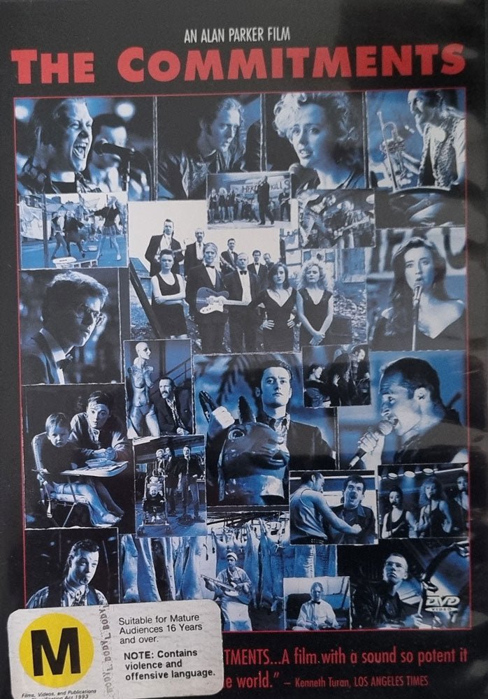 The Commitments - 1991 (DVD) Region 1 - Vinyl Kitchen
