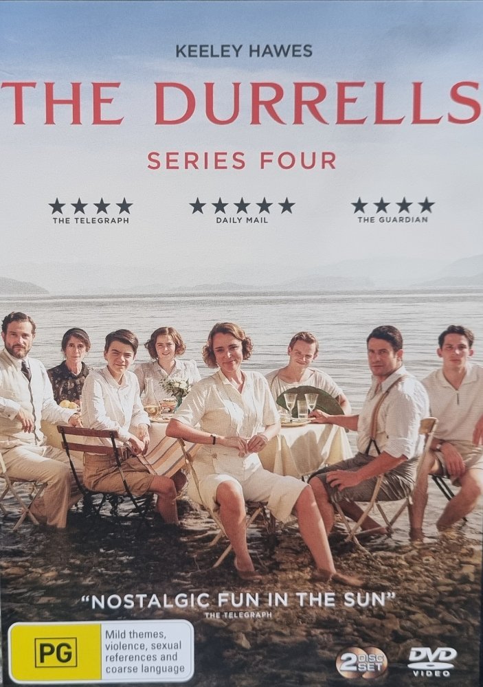 The Durrells: Season 4 - 2019 (DVD) - Vinyl Kitchen