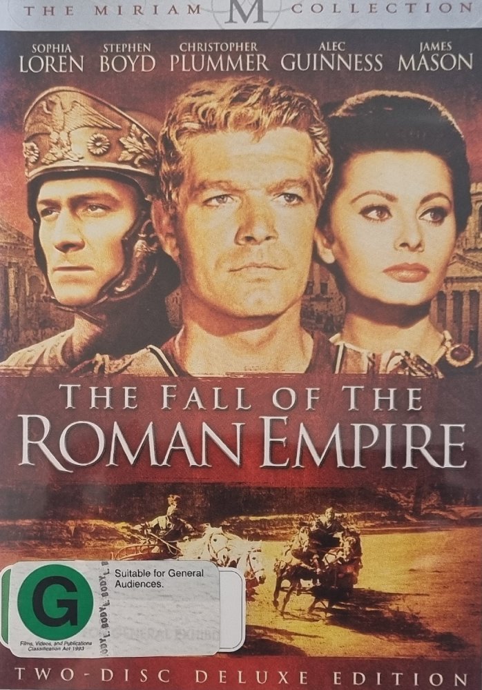 The Fall of the Roman Empire - Two Disc Deluxe Edition - 1964 (DVD) - Vinyl Kitchen
