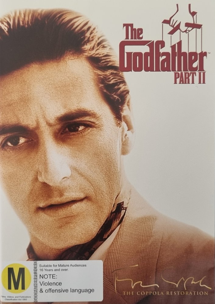 The Godfather Part II - Restoration Edition - 1974 (DVD) - Vinyl Kitchen