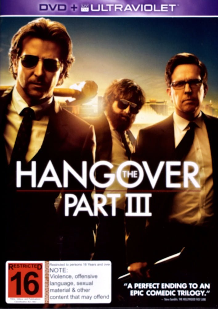 The Hangover Part III - 2013 (DVD) - Vinyl Kitchen