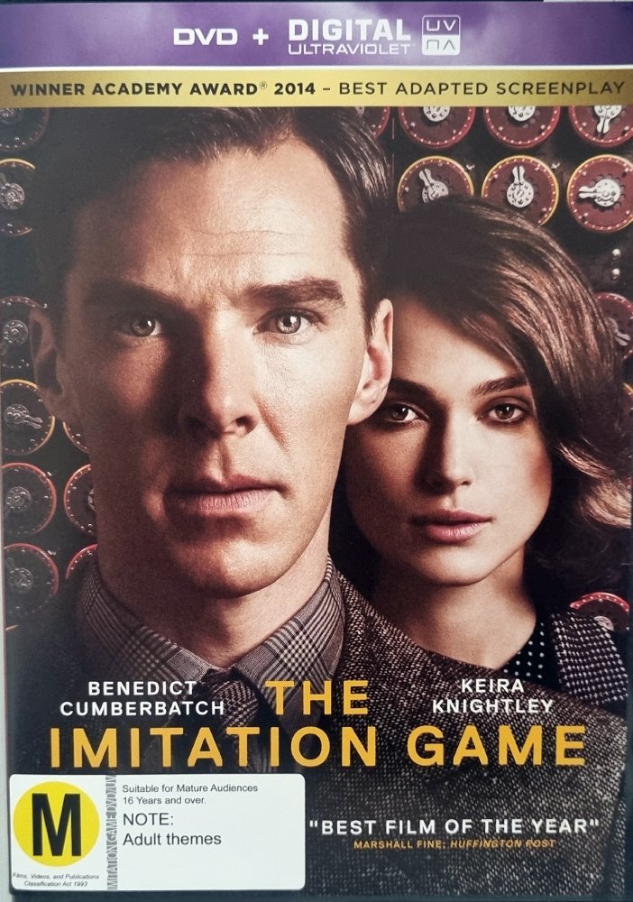 The Imitation Game - 2014 (DVD) - Vinyl Kitchen