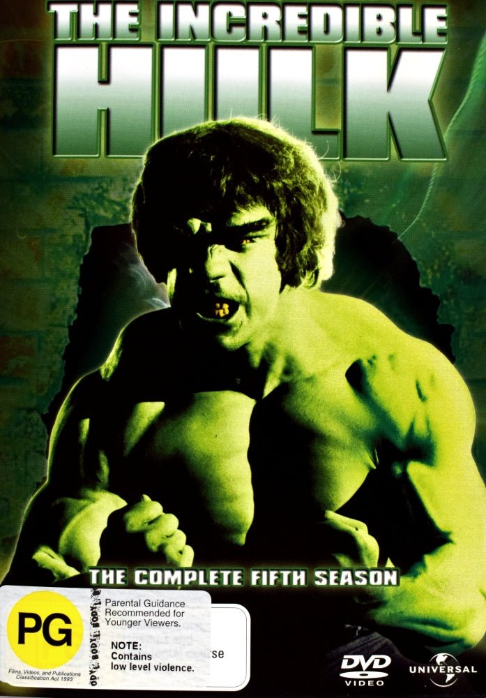 The Incredible Hulk: Season 5 - 1982 (DVD) - Vinyl Kitchen