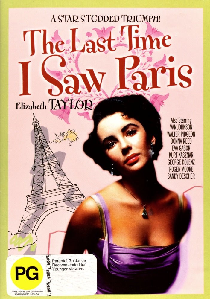 The Last Time I Saw Paris - 1954 (DVD) - Vinyl Kitchen