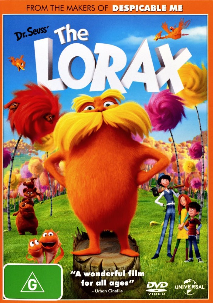The Lorax - 2012 (DVD) - Vinyl Kitchen