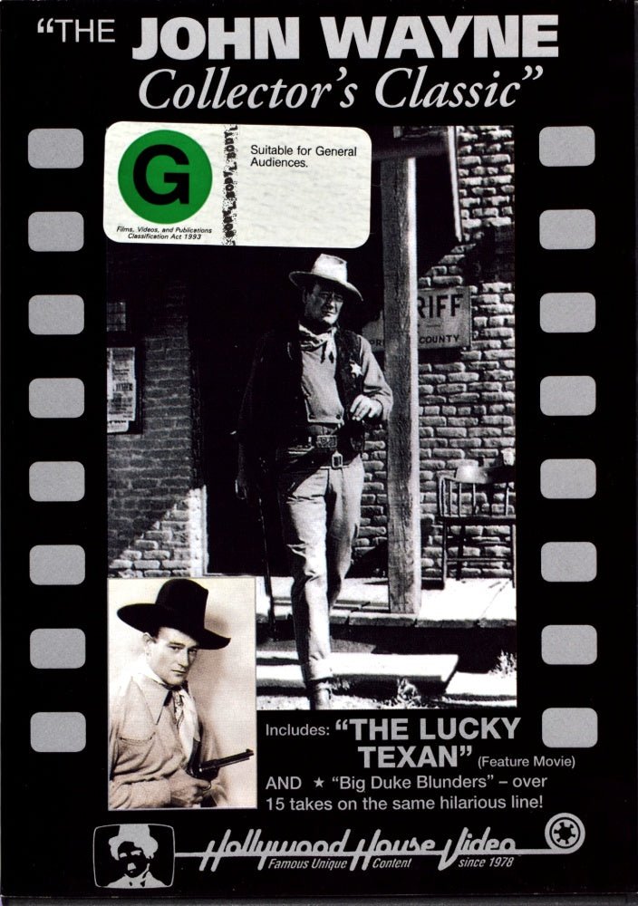 The Lucky Texan & Bloopers / Commercials - 1934 (DVD) - Vinyl Kitchen