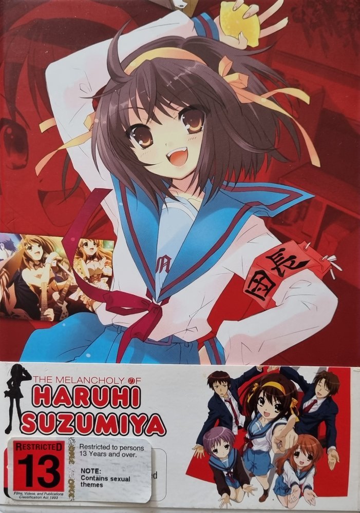 The Melancholy of Haruhi Suzumiya Collection - 2006 (DVD) - Vinyl Kitchen