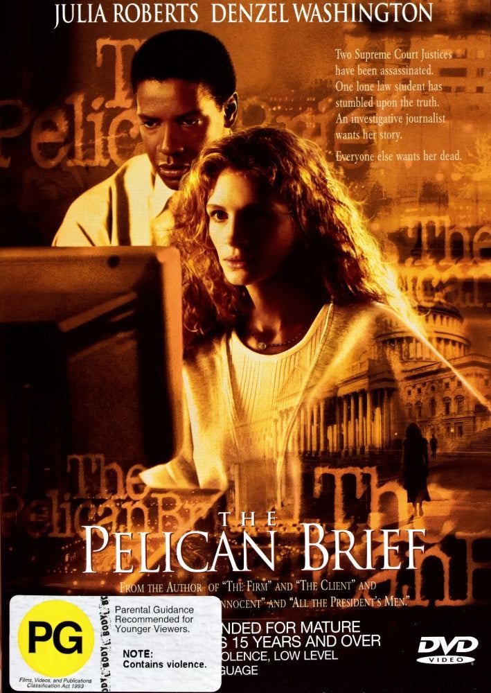 The Pelican Brief - 1993 (DVD) - Vinyl Kitchen