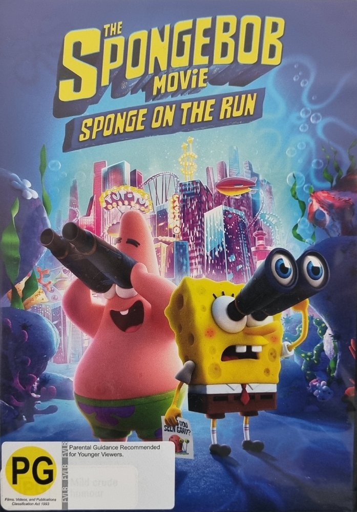 The Spongebob Movie - Sponge on the Run (DVD) - Vinyl Kitchen