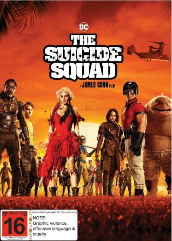 The Suicide Squad (DVD) 2021 - Vinyl Kitchen
