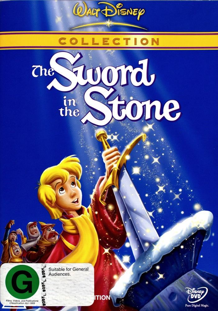 The Sword in the Stone - 1963 (DVD) - Vinyl Kitchen