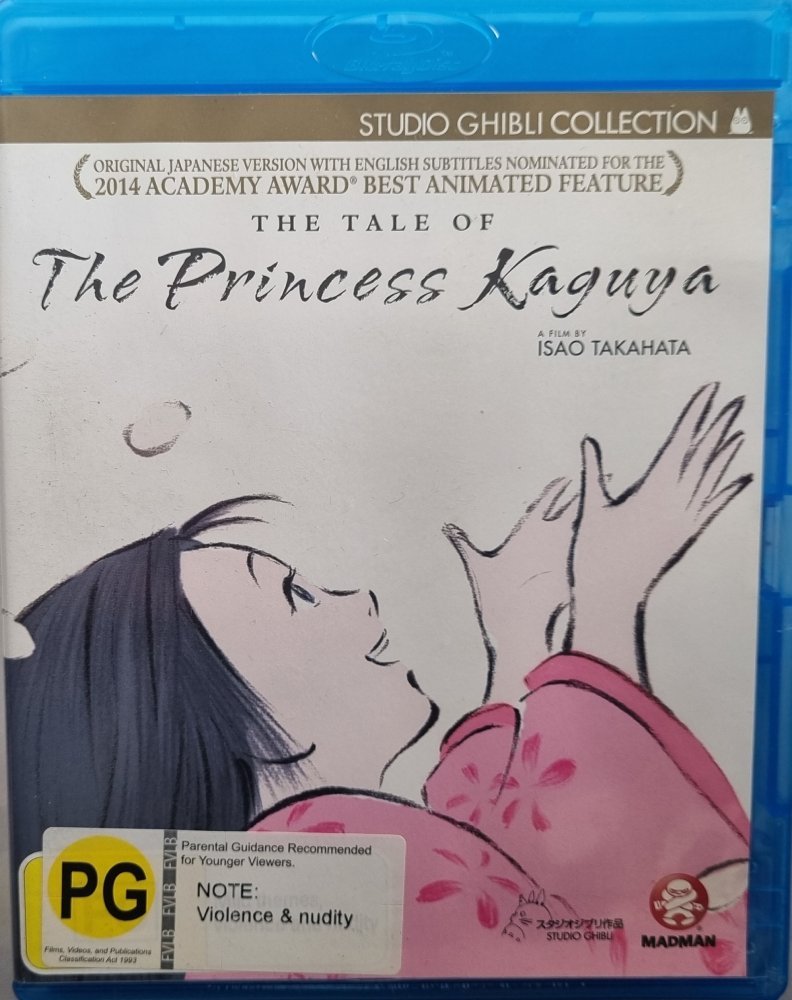 The Tale of The Princess Kaguya - 2013 (Blu Ray) - Vinyl Kitchen