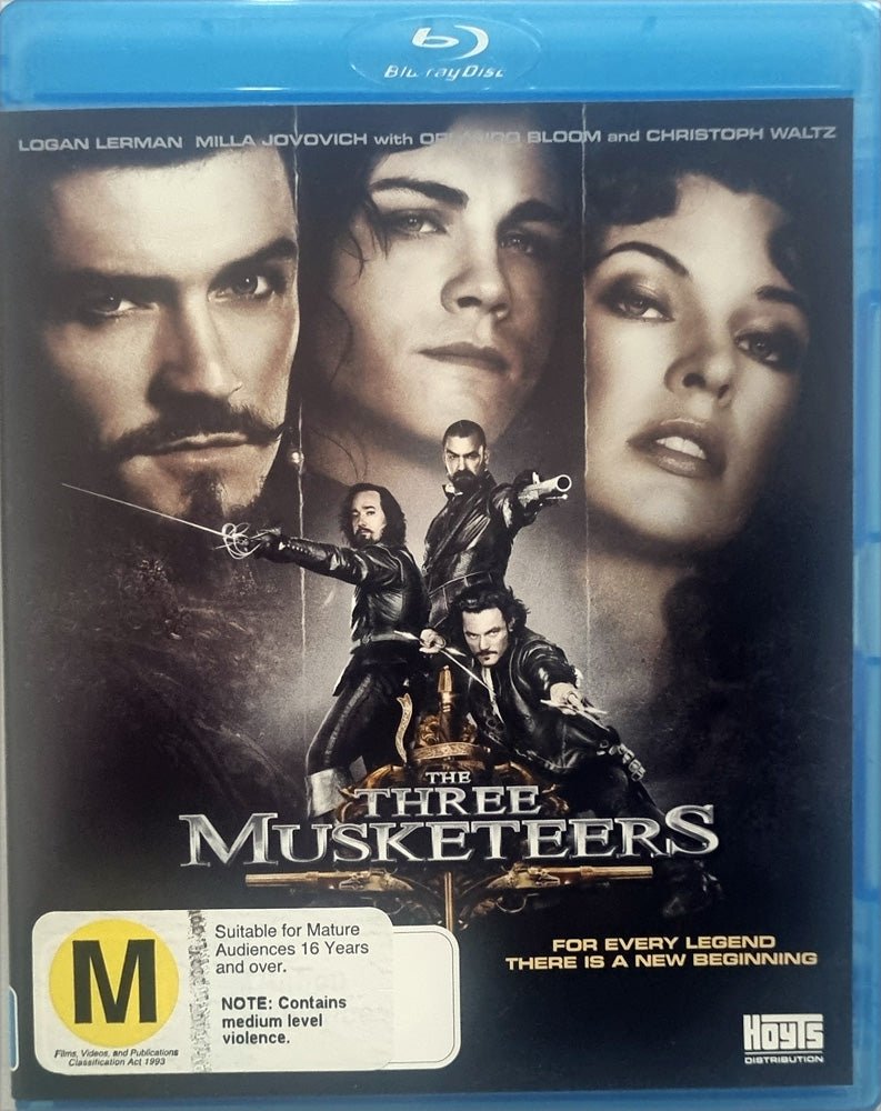 The Three Musketeers - 2011 (Blu Ray) - Vinyl Kitchen