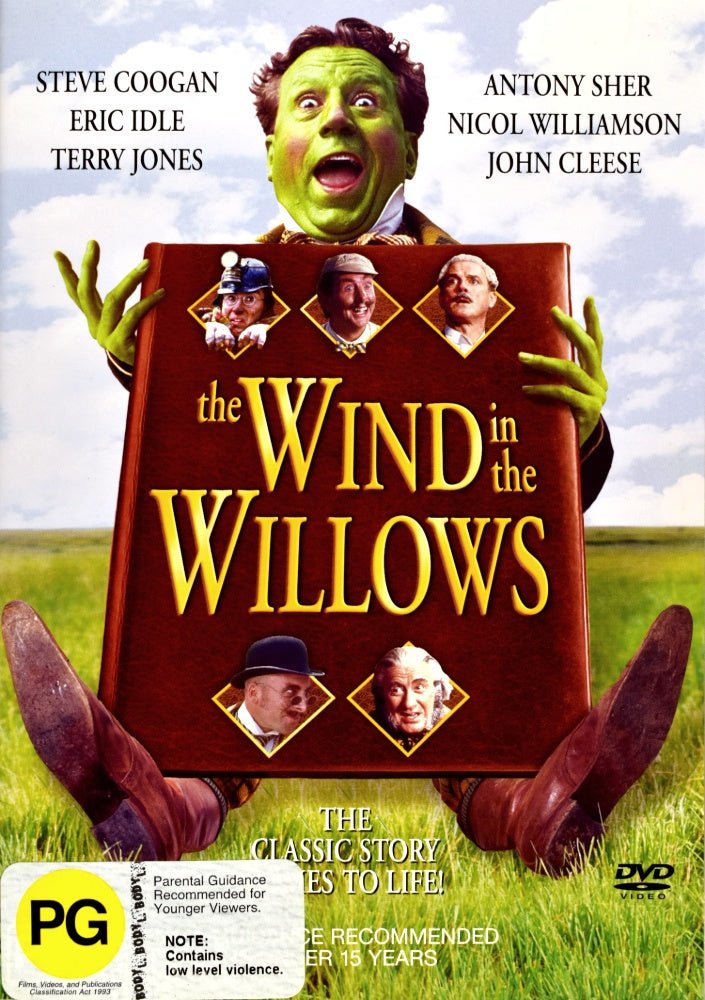 The Wind in the Willows - 1996 (DVD) - Vinyl Kitchen