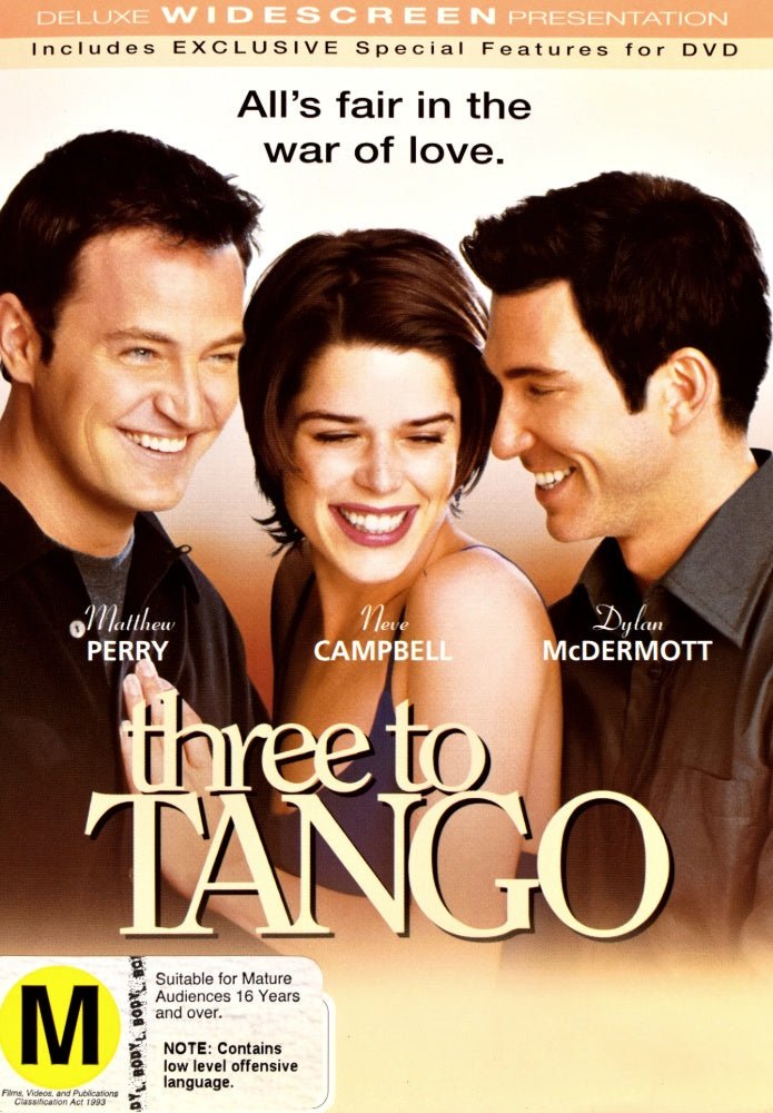 Three to Tango - 1999 (DVD) - Vinyl Kitchen