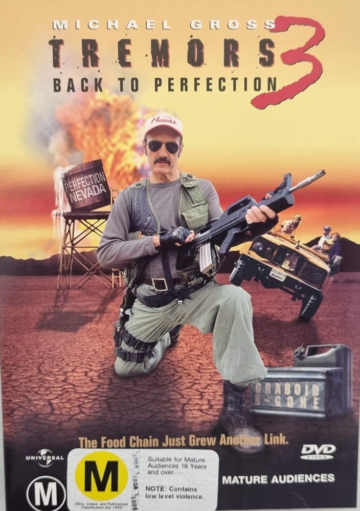 Tremors 3 - Back to Perfection - 2001 (DVD) - Vinyl Kitchen