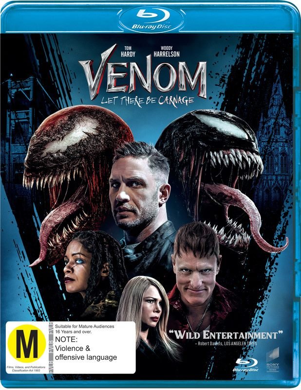 Venom - Let There Be Carnage - 2018 (Blu Ray) - Vinyl Kitchen