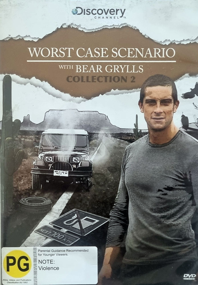 Worst Case Scenario with Bear Grylls Collection 2 (DVD) - Vinyl Kitchen