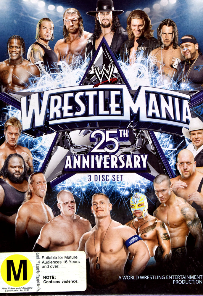WWE WrestleMania 25th Anniversary (DVD)