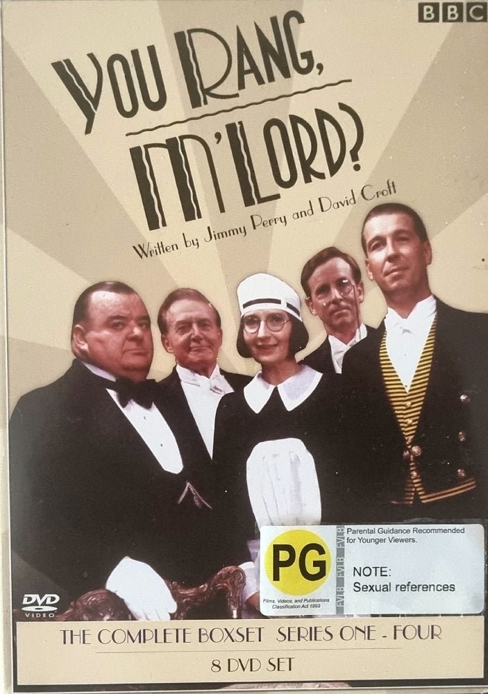 You Rang, M'Lord? - The Complete Series Box Set (DVD) - Vinyl Kitchen