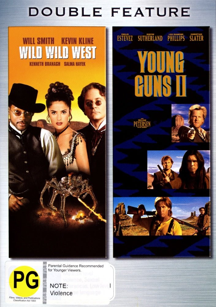Young Guns II / Wild Wild West - 1999 (DVD) - Vinyl Kitchen