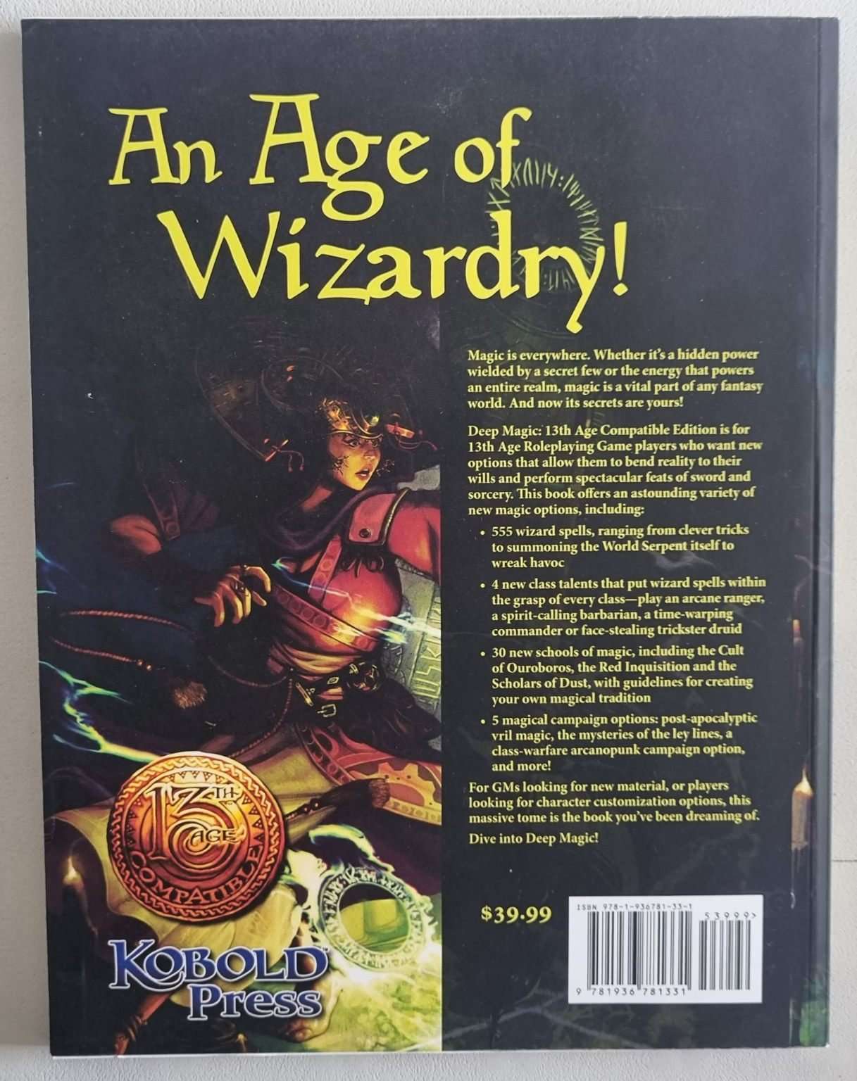 13th Age: Deep Magic - Vinyl Kitchen