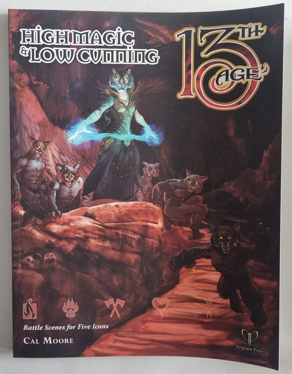 13th Age: High Magic and Low Cunning - Battle Scenes for Five Icons - Vinyl Kitchen