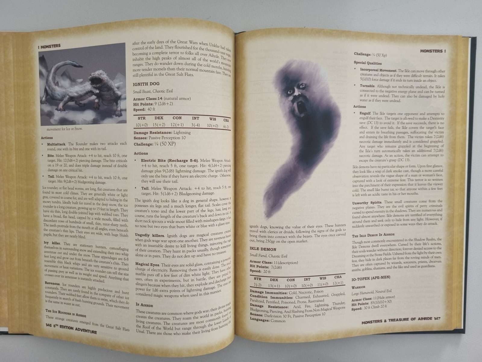 5th Edition Role Playing - Monsters & Treasure of Aihrde (5e) Default Title