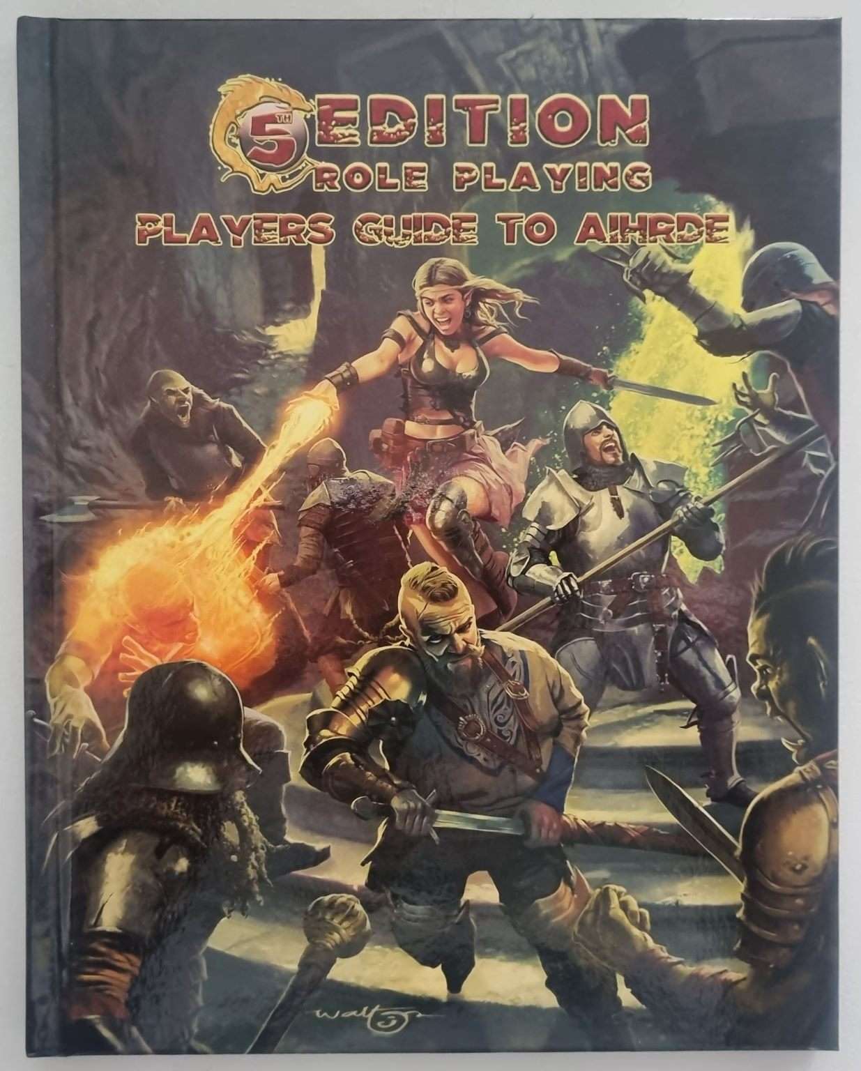 5th Edition Role Playing - Players Guide to Aihrde 5e