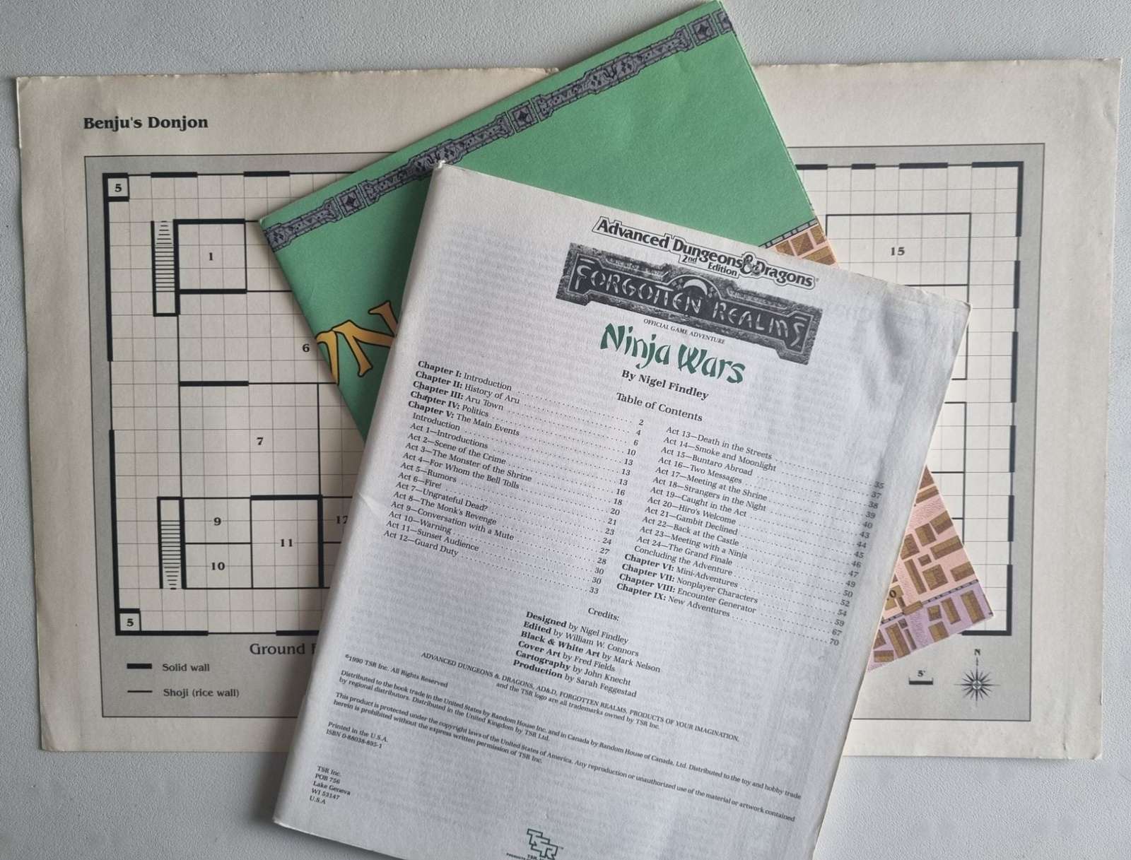AD&D - Forgotten Realms - Ninja Wars (FROA1 9307) Default Title
