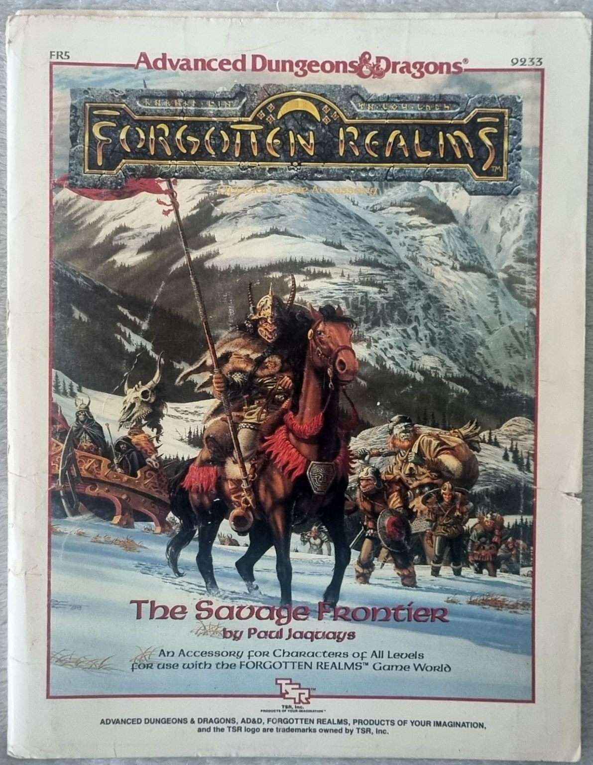 AD&D - Forgotten Realms - The Savage Frontier (FR5 9233) Default Title