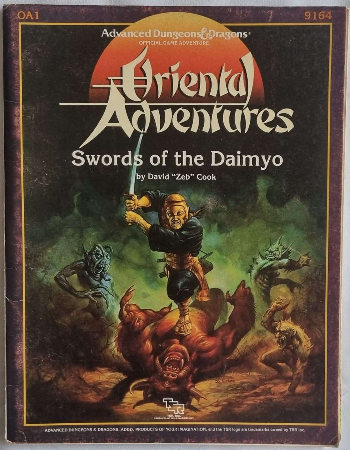 AD&D - Oriental Adventures - Swords of the Daimyo (OA1 9164) Default Title