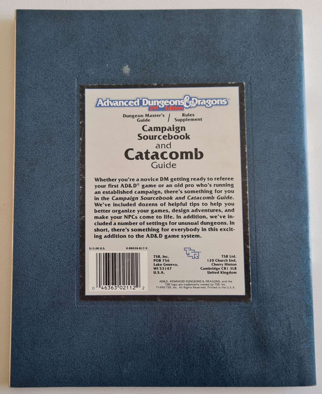 Advanced Dungeons and Dragons - Campaign Sourcebook and Catacomb Guide (2112) Default Title