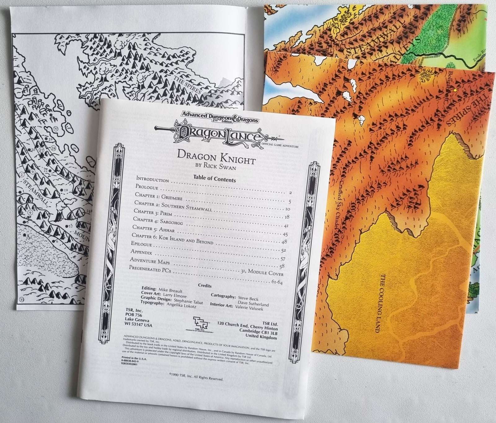 Advanced Dungeons and Dragons - Dragonlance - Dragon Knight  (DLA2 9285) Default Title