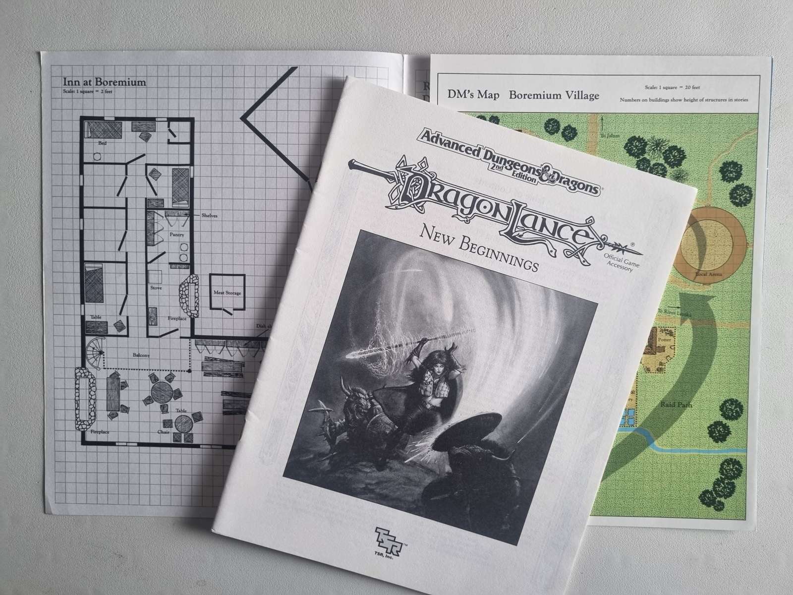 Advanced Dungeons and Dragons - Dragonlance - New Beginnings (DLS1 9314) Default Title