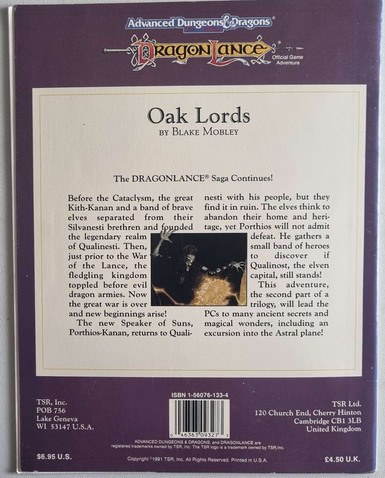 Advanced Dungeons and Dragons - Dragonlance - Oak Lords (DLS3 9327) Default Title