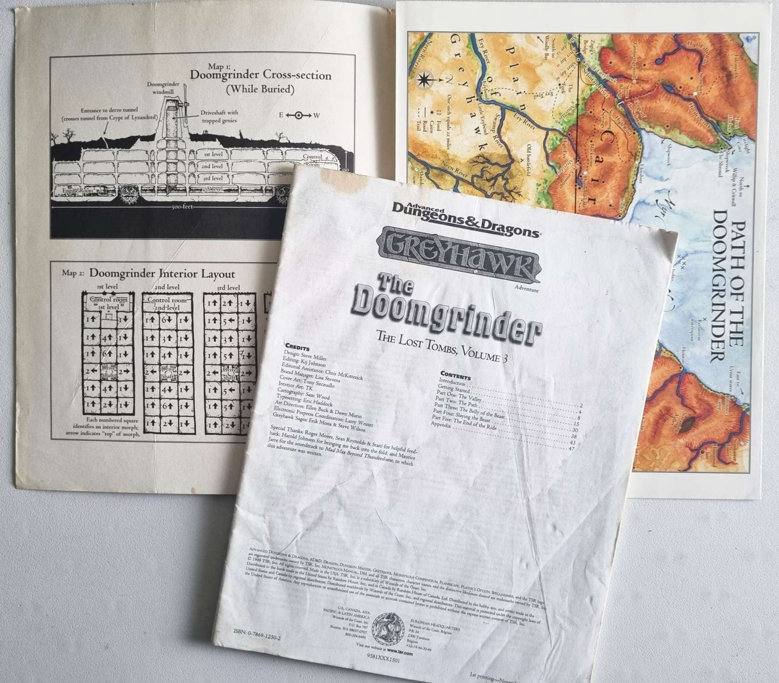 Advanced Dungeons and Dragons - Greyhawk - The Doomgrinder (9581) Default Title