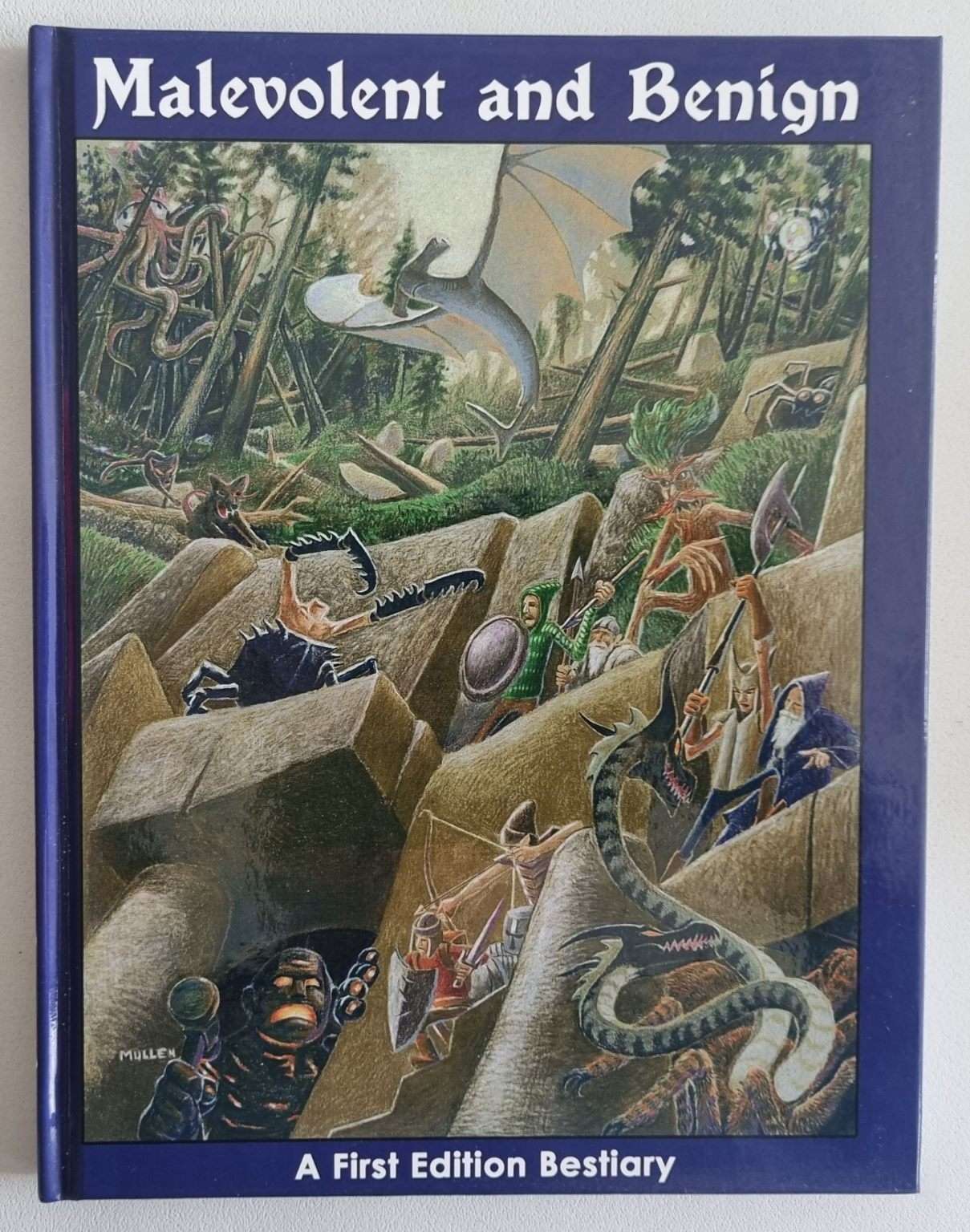 Advanced Dungeons and Dragons - Malevolent and Benign: A First Edition Bestiary