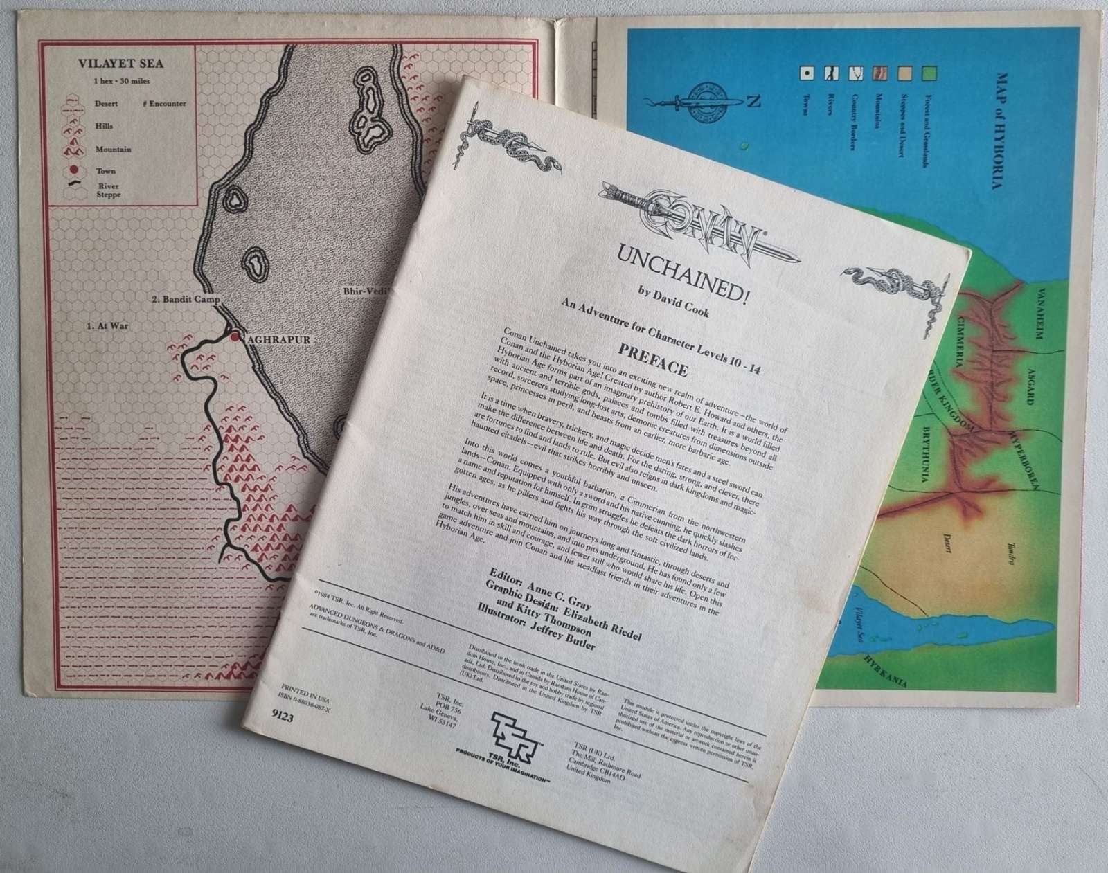 Advanced Dungeons and Dragons Module - Conan Unchained! (CB1 9123) Default Title