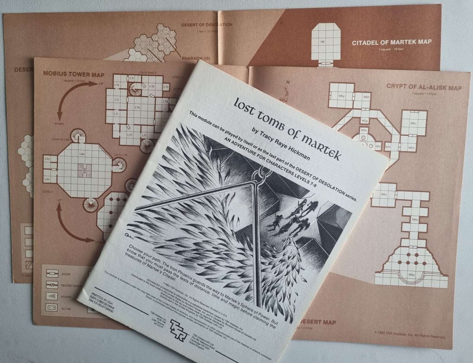 Advanced Dungeons and Dragons Module - Lost Tomb of Martek (I5 9054) Default Title