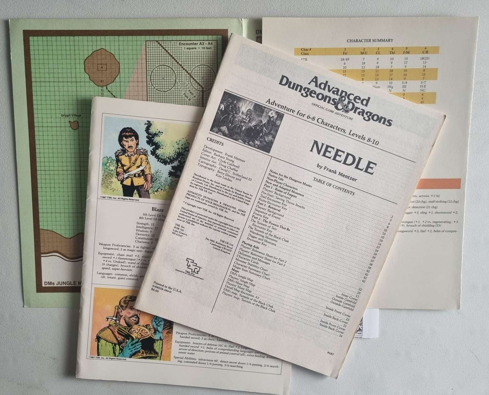 Advanced Dungeons and Dragons Module - Needle (I11 9187) Default Title