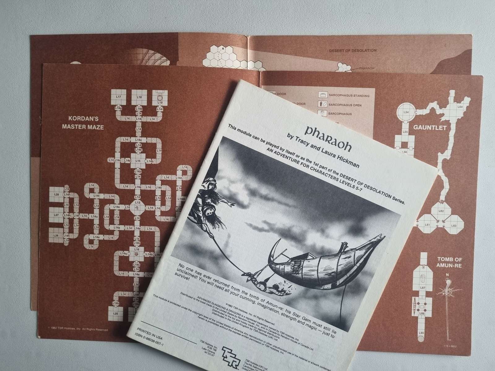 Advanced Dungeons and Dragons Module - Pharoah (I3 9052) Default Title