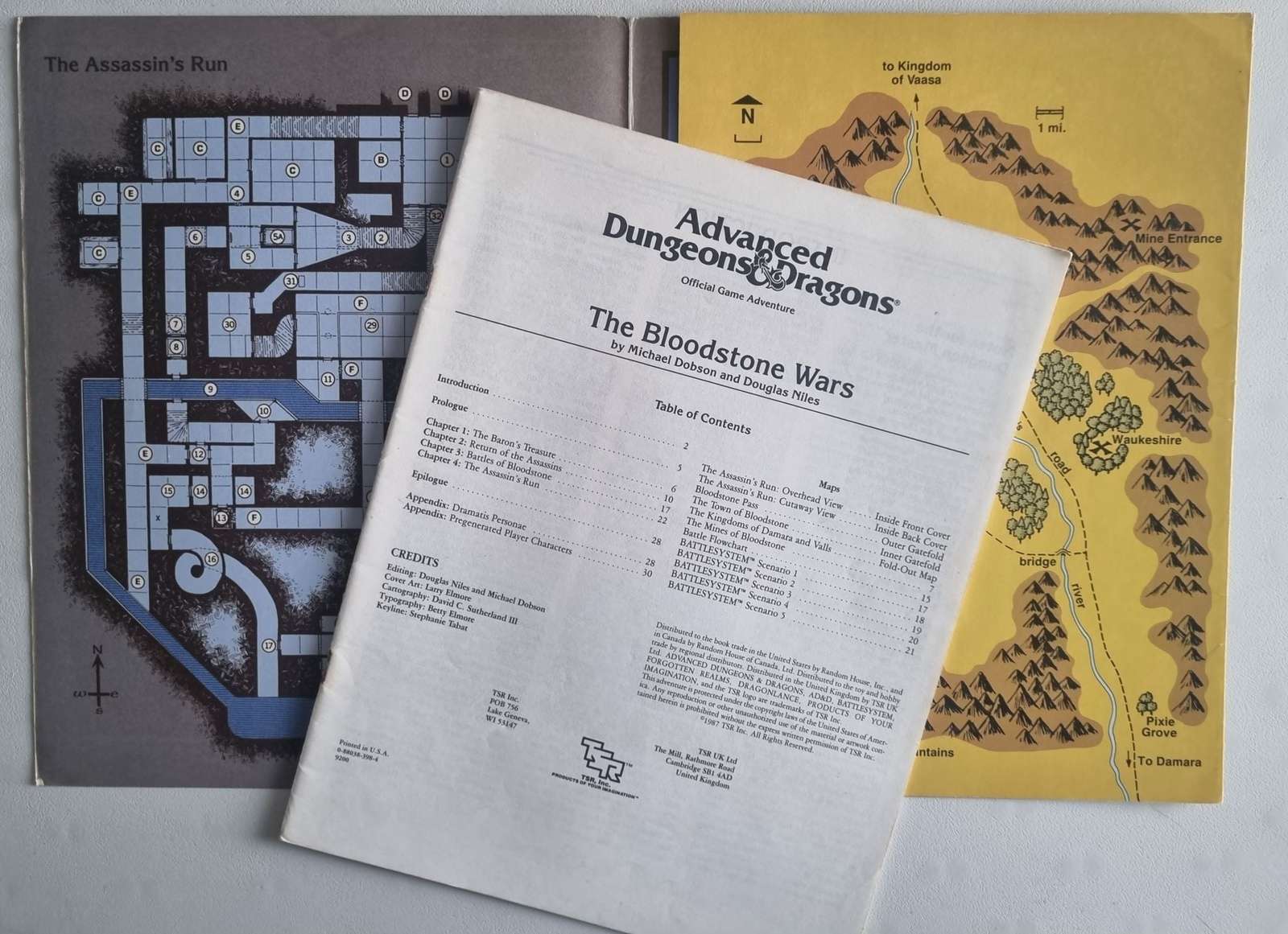 Advanced Dungeons and Dragons Module - The Bloodstone Wars (H3 9200) Default Title