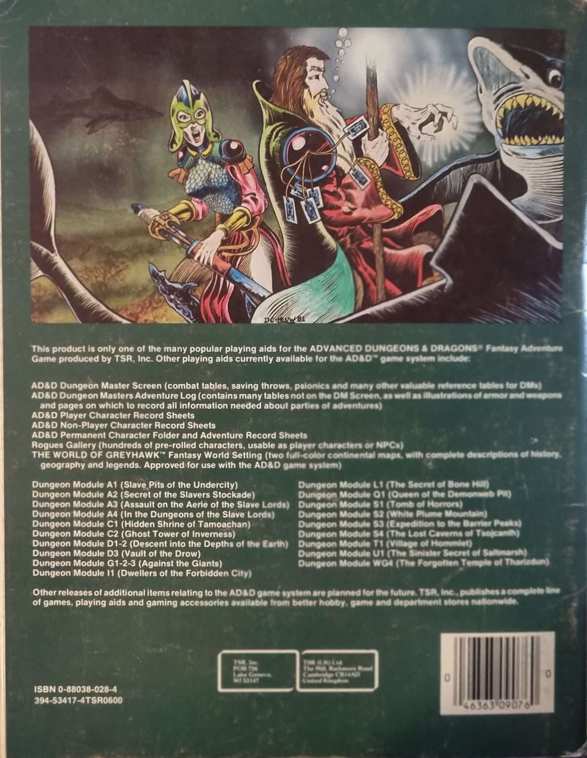 Advanced Dungeons and Dragons Module - The Final Enemy (U3) Default Title