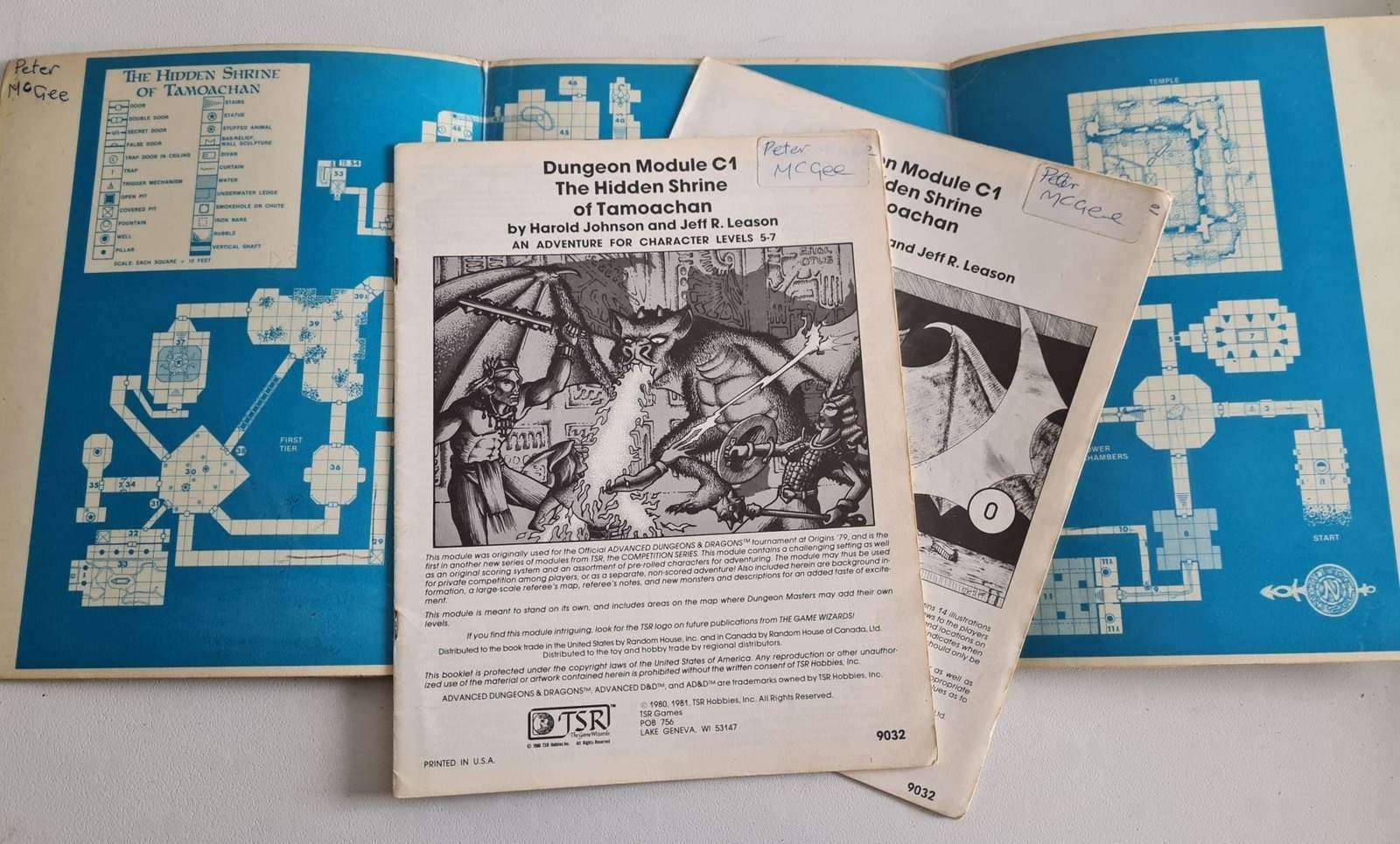 Advanced Dungeons and Dragons Module - The Hidden Shrine of Tamoachan (C1) Default Title