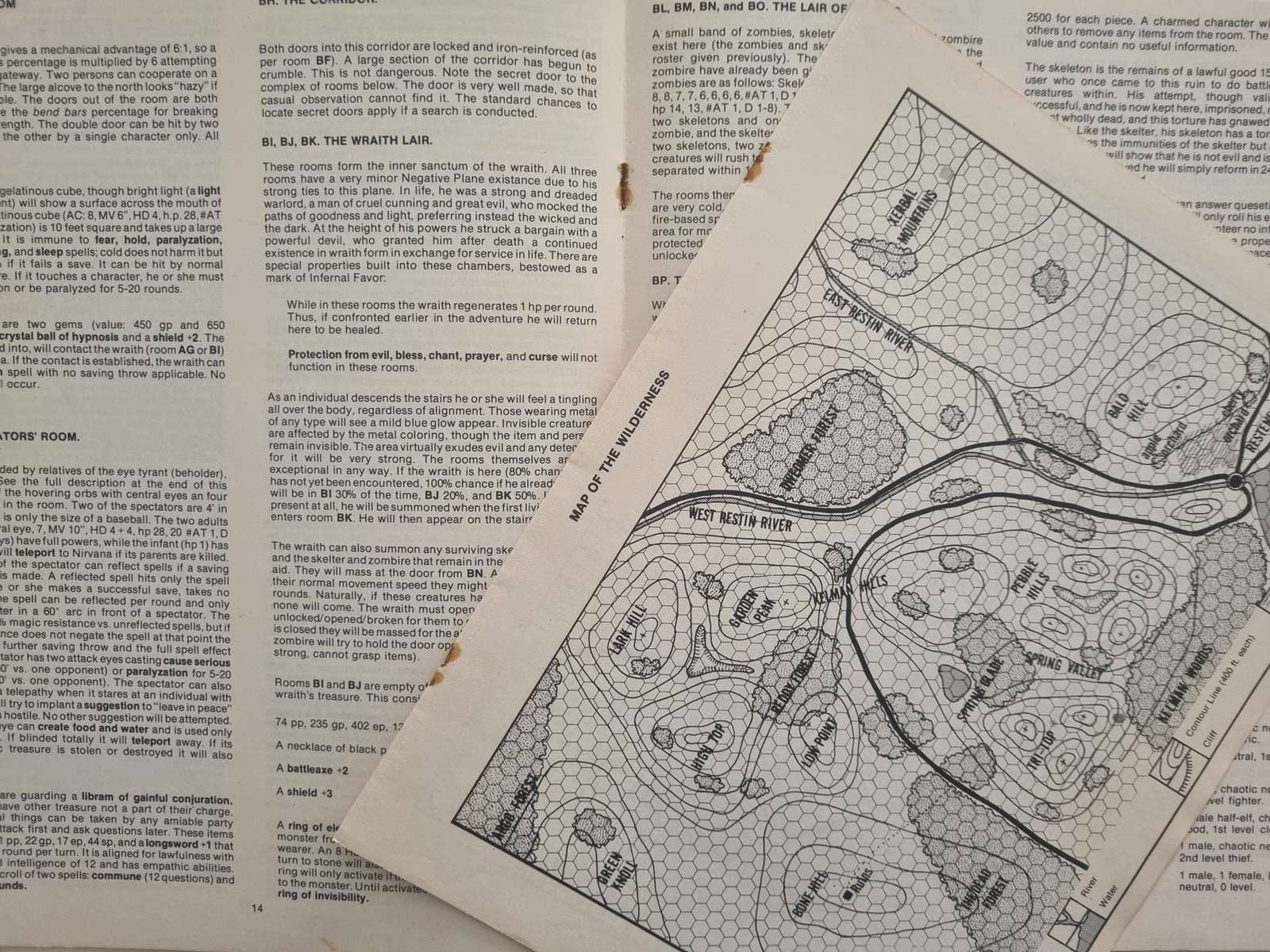 Advanced Dungeons and Dragons Module - The Secret of Bone Hill (L1) Default Title